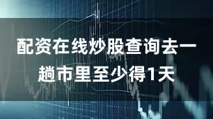 配资在线炒股查询去一趟市里至少得1天