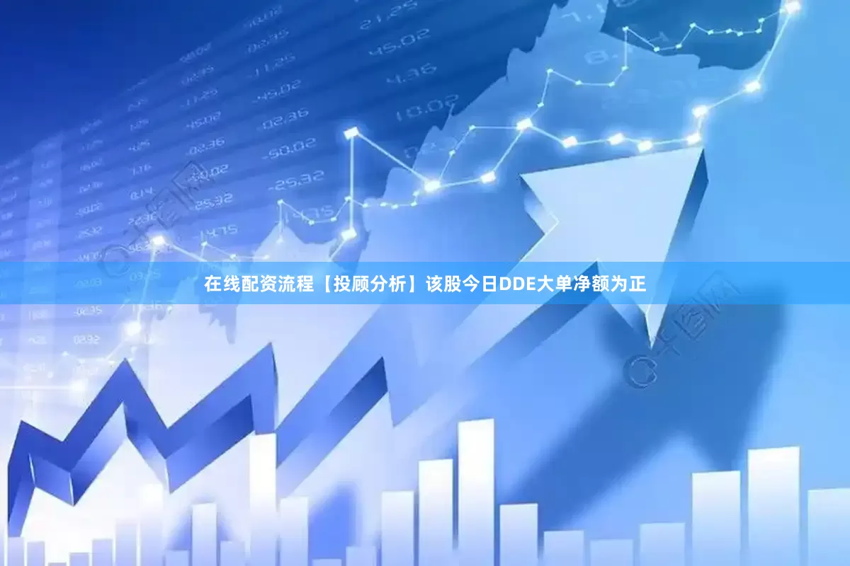 在线配资流程【投顾分析】该股今日DDE大单净额为正