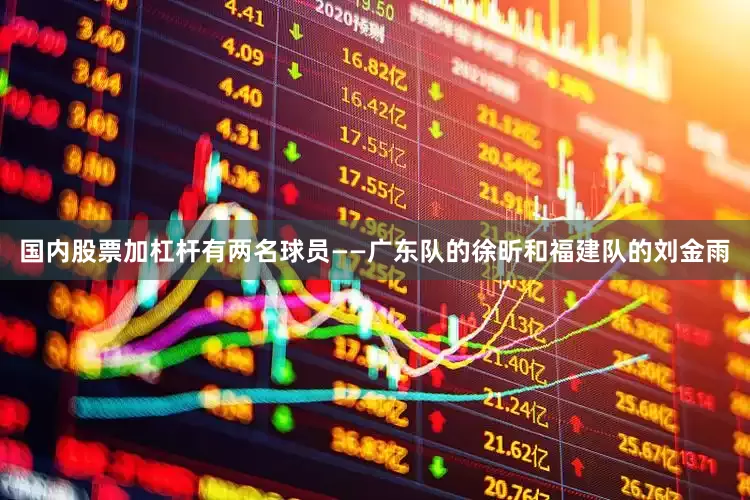 国内股票加杠杆有两名球员——广东队的徐昕和福建队的刘金雨